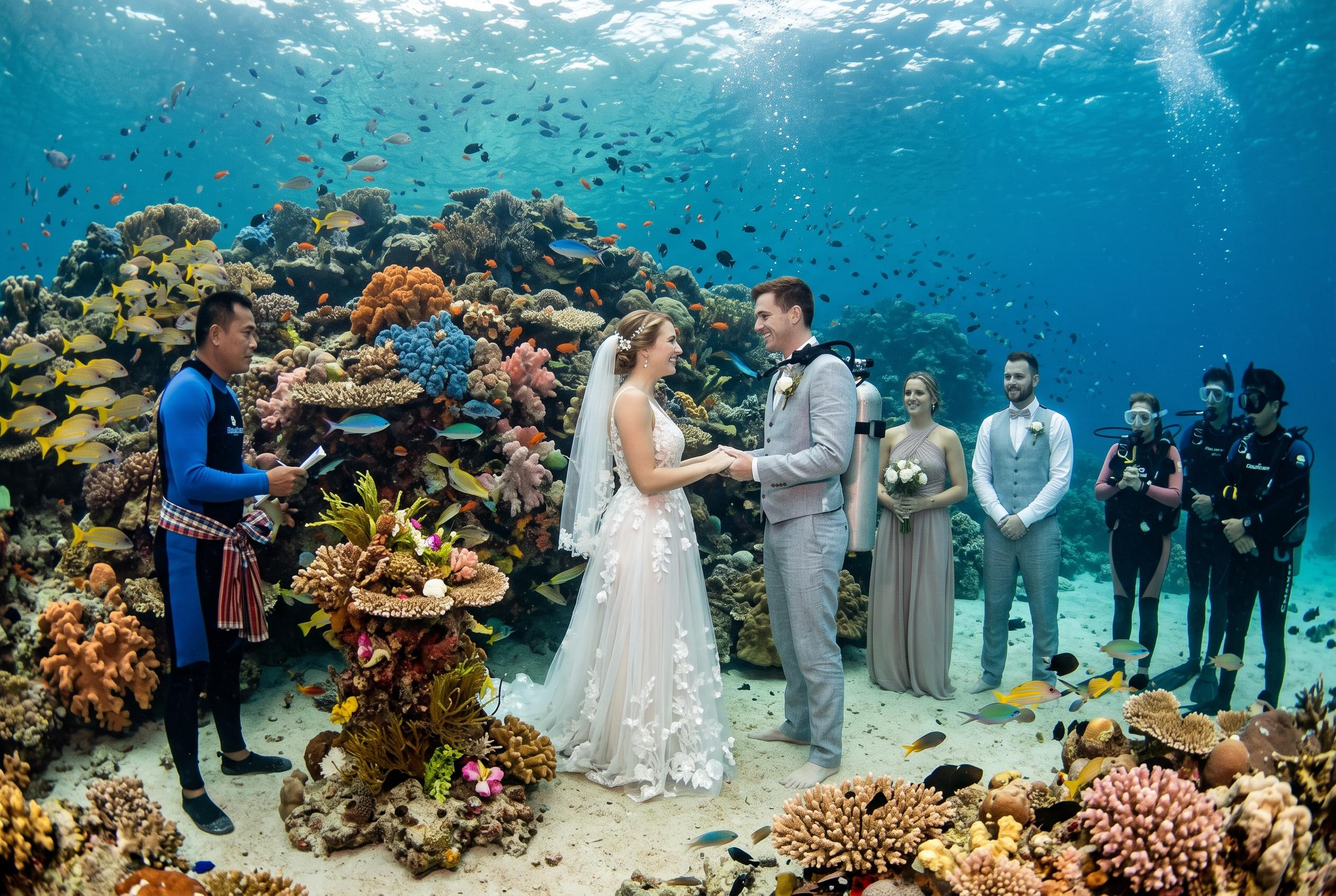 Thailand’s unique wedding spots: underwater ceremonies in Trang and island vows on Koh Chang