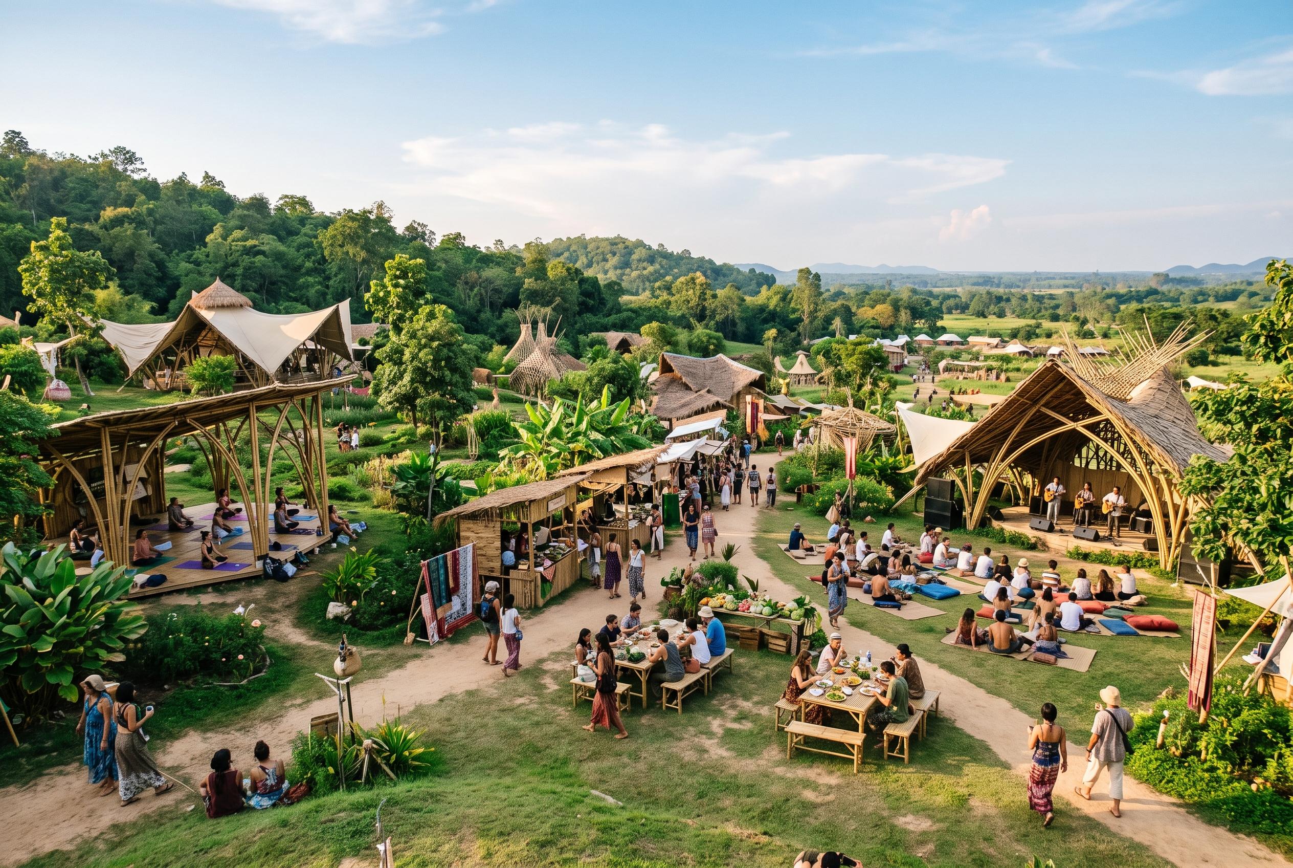 Wonderfruit's 11th edition in Thailand embraces a new 'Field Village' theme with immersive, regenerative experiences
