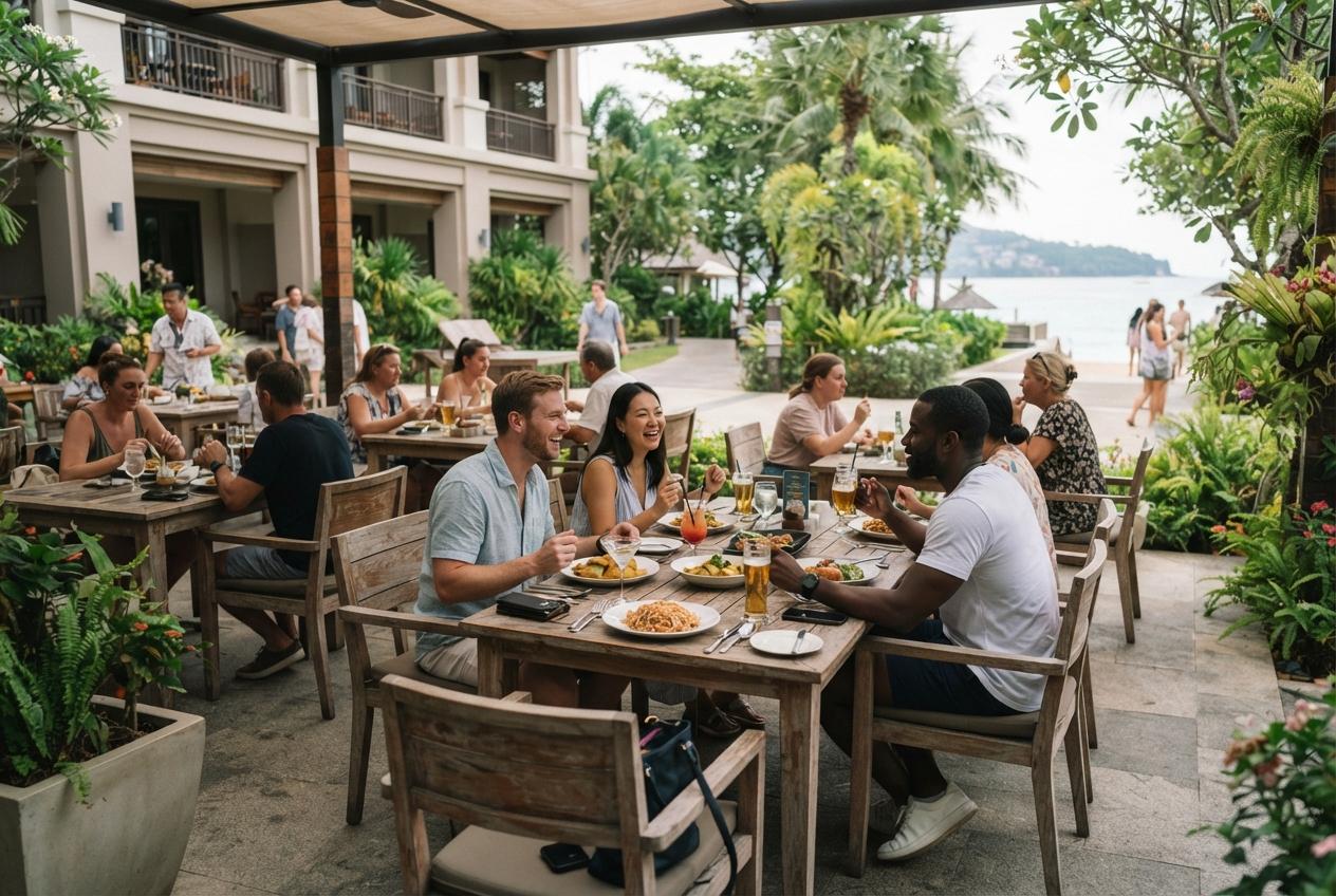 Courtyard by Marriott Phuket’s diverse dining options enhance beachside holiday experience