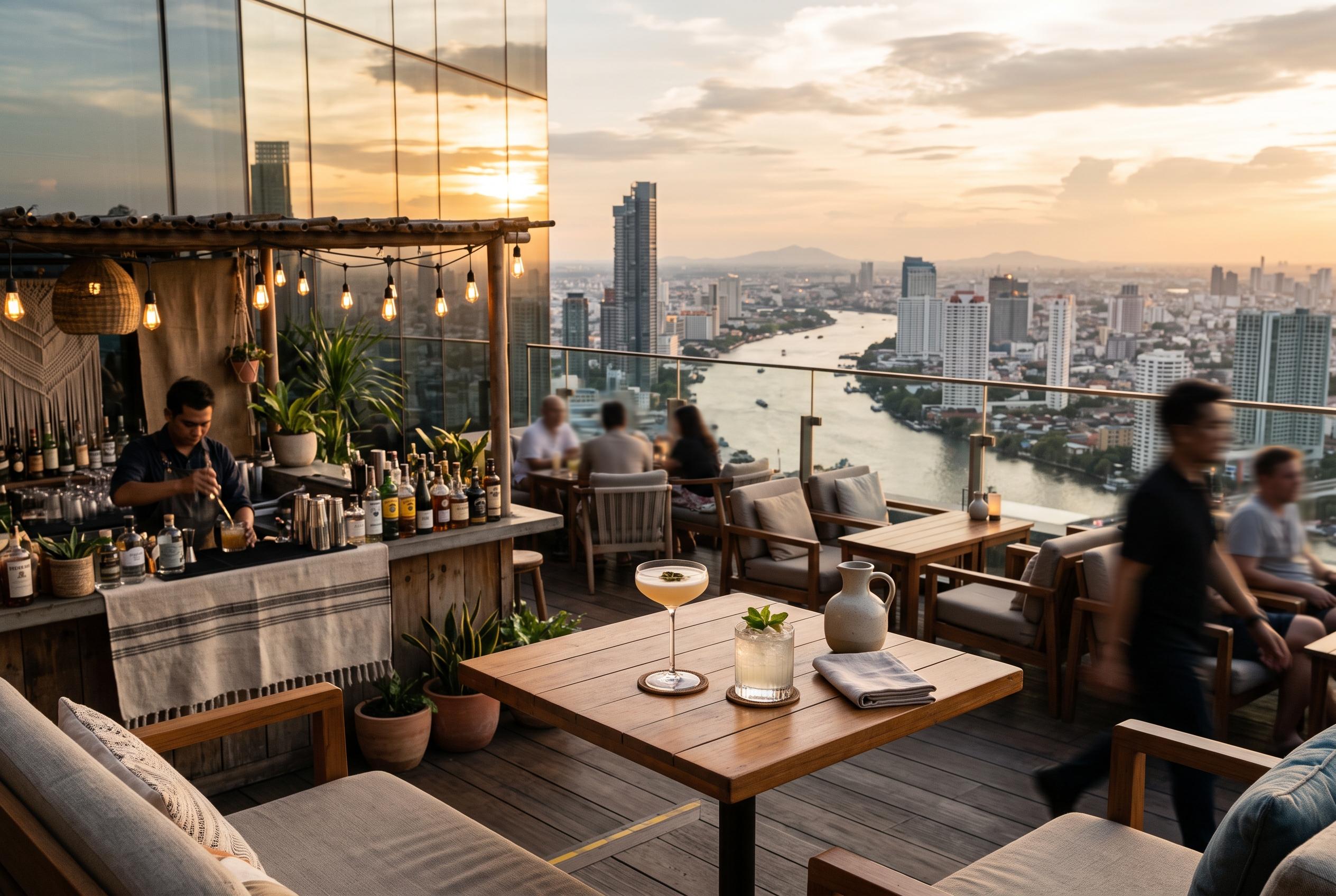 Madura Rooftop & Bar in Bangkok offers lively Latin American escape with city views