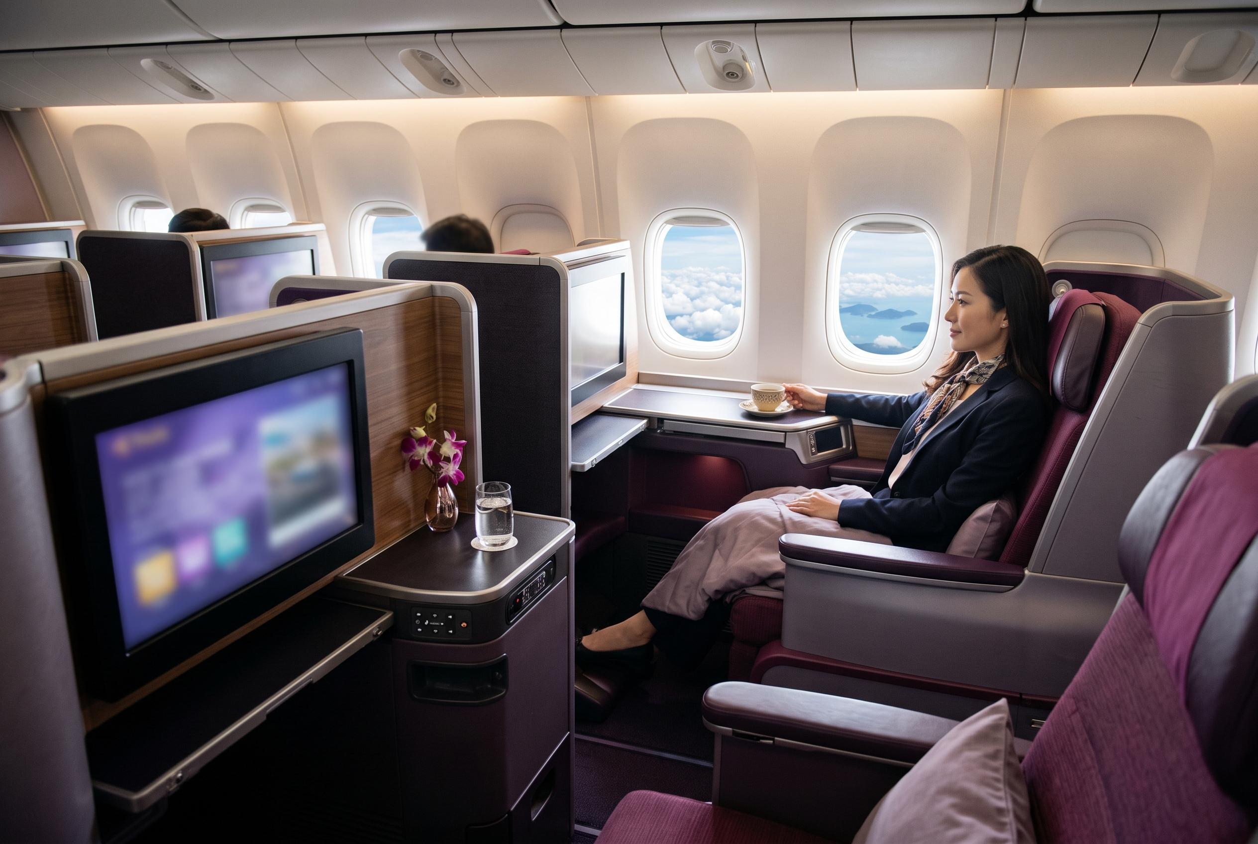 Thai Airways offers direct business class flights from Copenhagen to Bangkok, prioritising convenience over cost