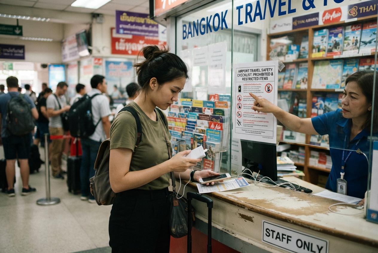 Thailand tightens airline rules on power banks, emphasising safety and compliance for travellers