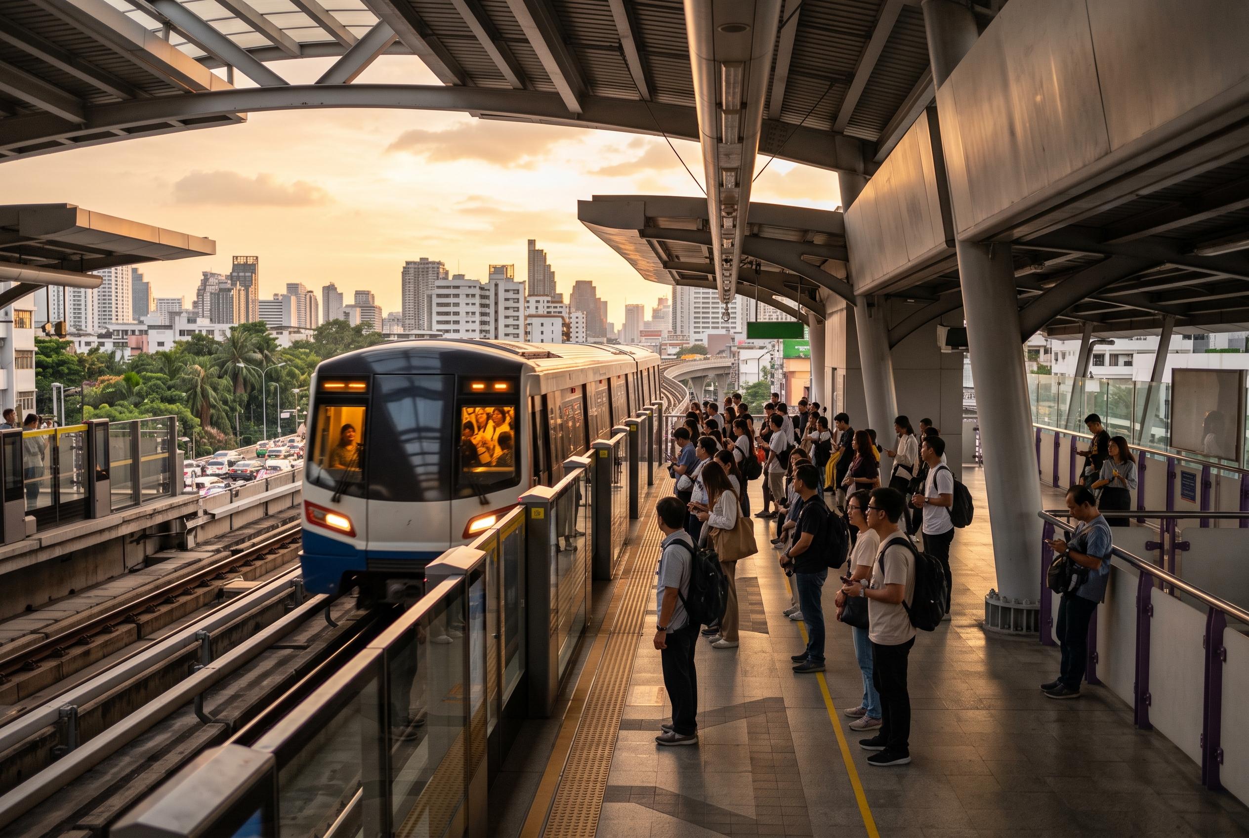 Bangkok prepares to introduce unified rail ticketing system with capped fares from 2027