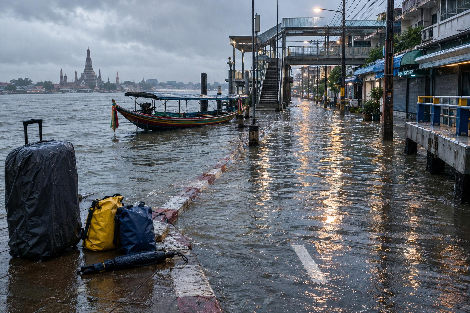 Bangkok flood crisis intensifies with record rainfall and widespread disruptions