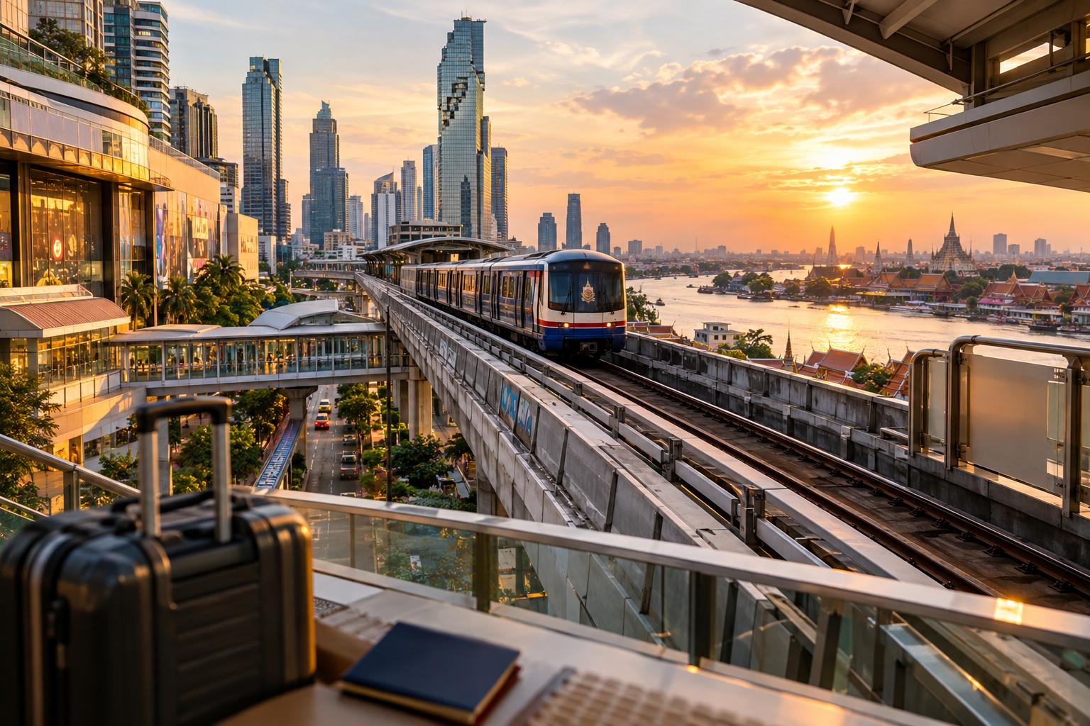 Bangkok’s Sukhumvit line transforms travel with seamless connectivity to river and shopping districts