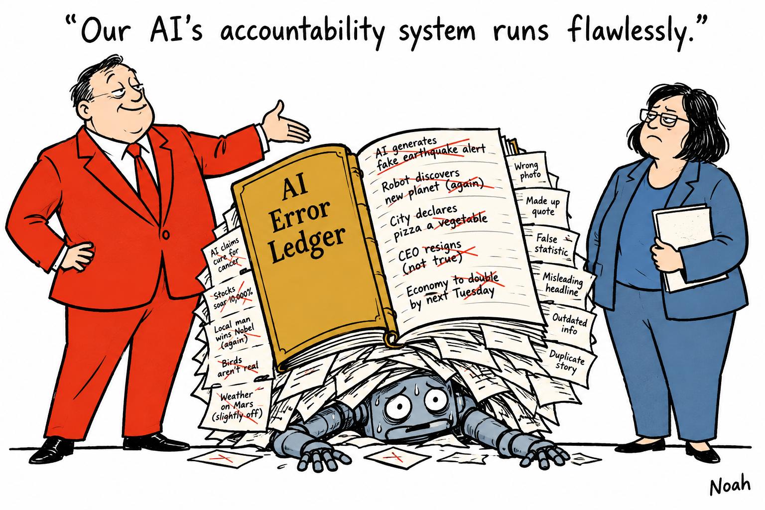 Forkast’s AI newsroom keeps an error ledger to make automation accountable