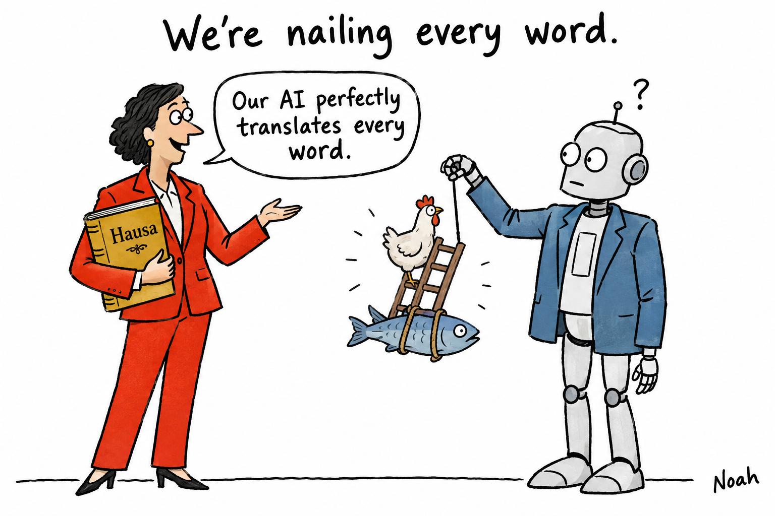 AI can translate Hausa words but still misses what they mean