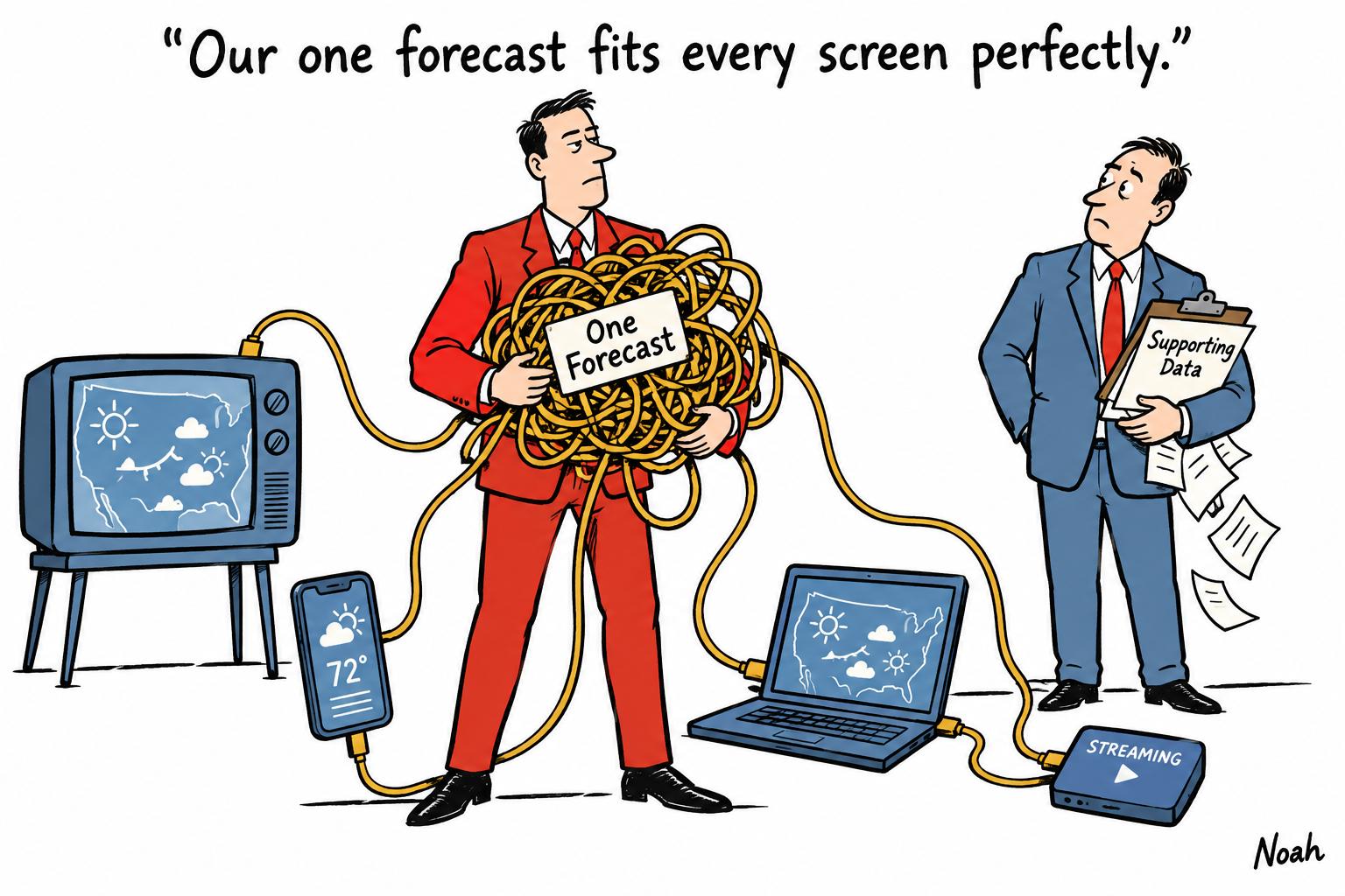 Weather Company co-pilot turns one forecast into stories for every screen