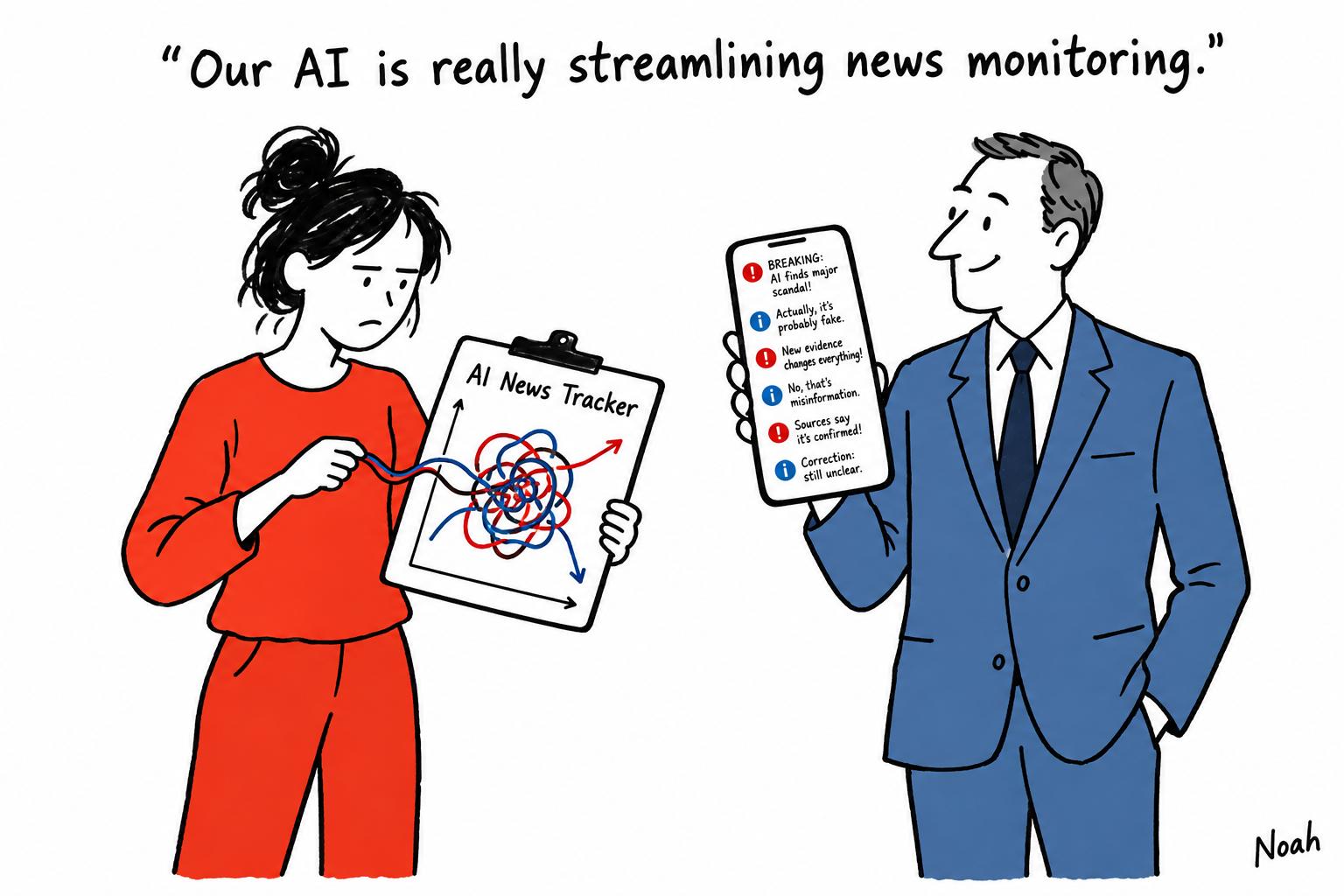 UT Austin students turn newsroom monitoring frustration into live AI start-up
