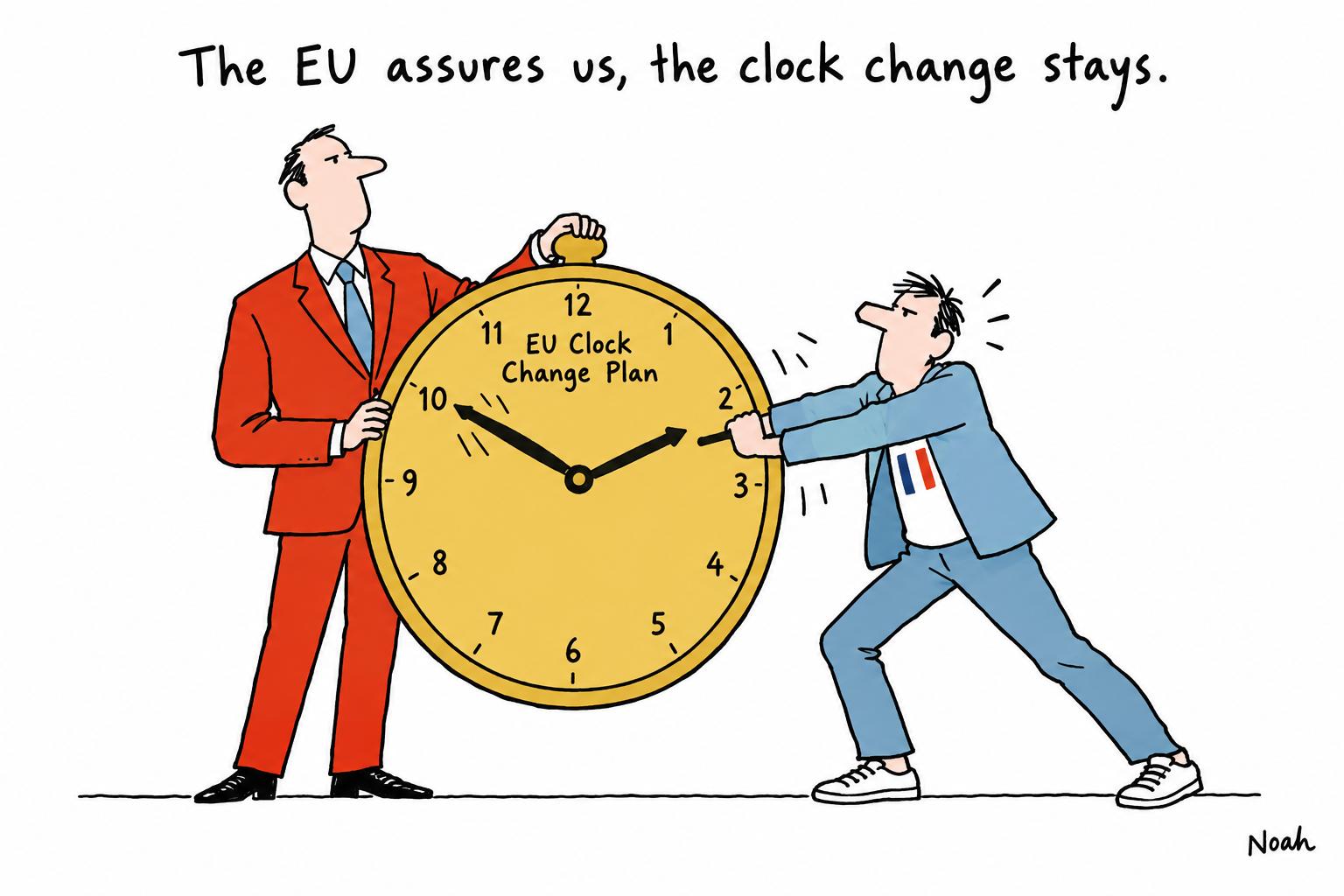 Europe’s clock change survives as France turns back time on 25 October 2026
