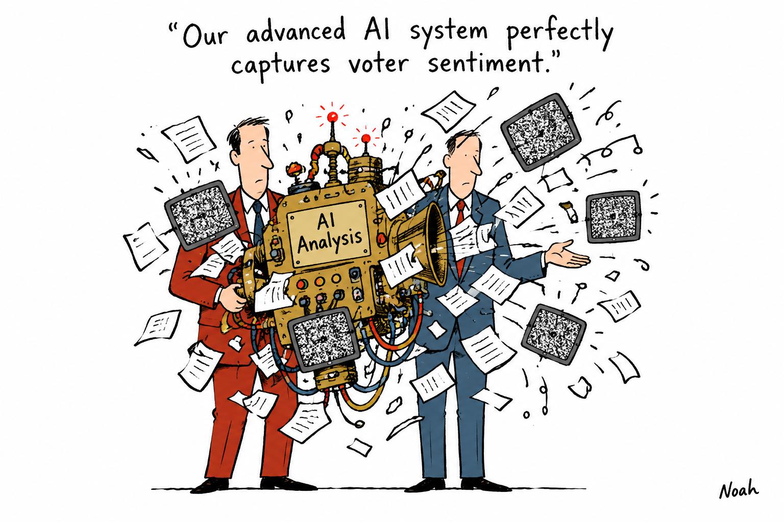 Wall Street Journal turns AI analysis of millions of social posts into election coverage
