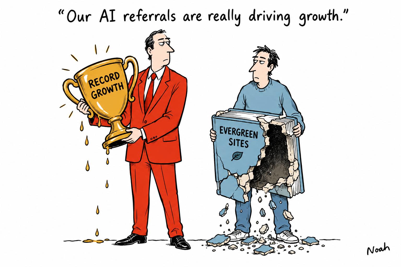 AI referrals propel Mongabay news as chatbots hollow out its evergreen sites