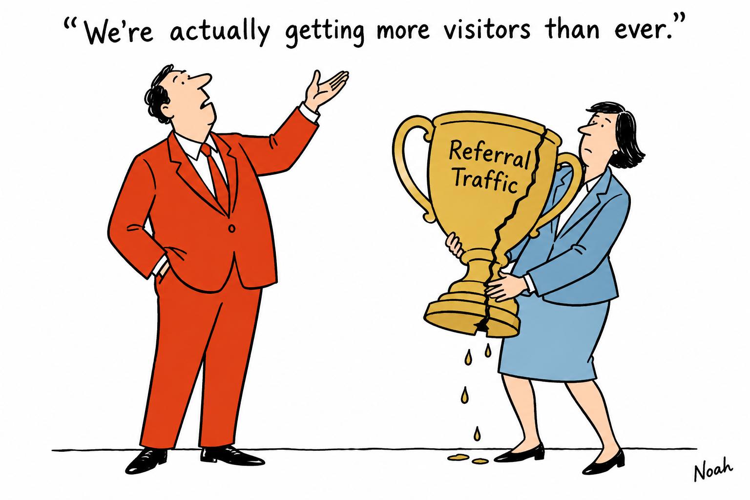 Rest of World’s funding crisis exposes the AI-driven collapse of referral traffic